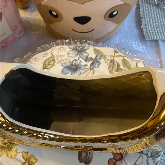 White Ceramic Quilted-Style HANDBAG! - Picture 7 of 9